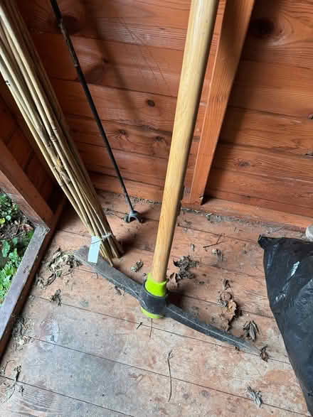 Photo of free Pickaxe, drain rods, car nut wrench (Finham CV3) #1