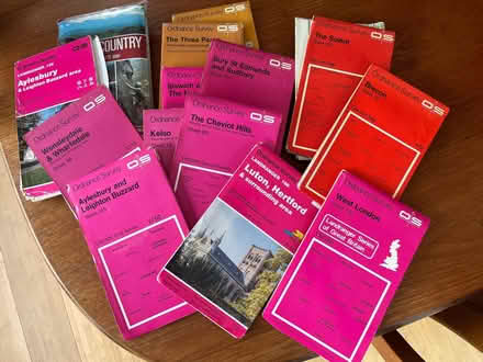 Photo of free Various maps - mostly OS. (Gamlingay SG19) #1