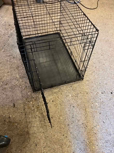 Photo of free Foldable dog crate (Knaphill GU21) #2