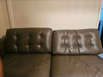 Photo of free Must go ASAP leather setee (Brunswick M13) #2