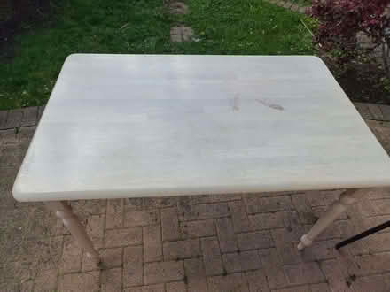 Photo of free Dining / craft table 76cm d x 121cm w x 74 cm h (Highams Park E4) #1