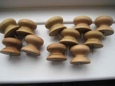 Photo of free Wooden knobs for drawers or cupboard doors. (Ruddington NG11) #1