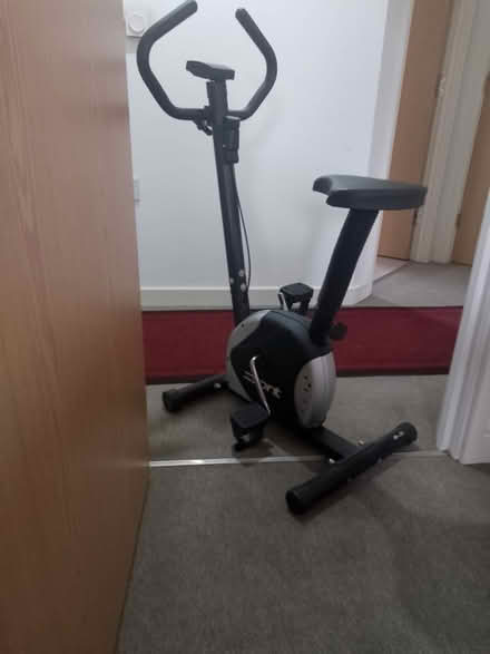 Photo of free Hardly used Exercise Bike (IP4 Woodbridge Road) #1