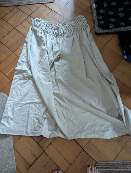 Photo of free Pair beige cotton curtains - lined (Headington OX3) #1
