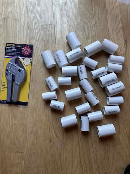 Photo of free PVC Pipe Connectors and Cutter (Wolfe & Homestead) #1