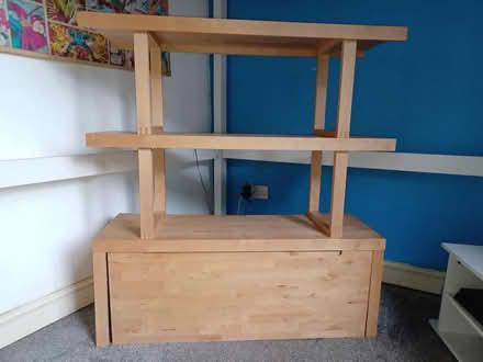 Photo of free Shelf and storage drawer unit (BL8 Tottington, Bury) #1