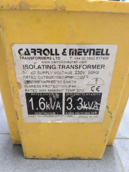 Photo of free Transformer for power tools (Boston Manor W7) #2