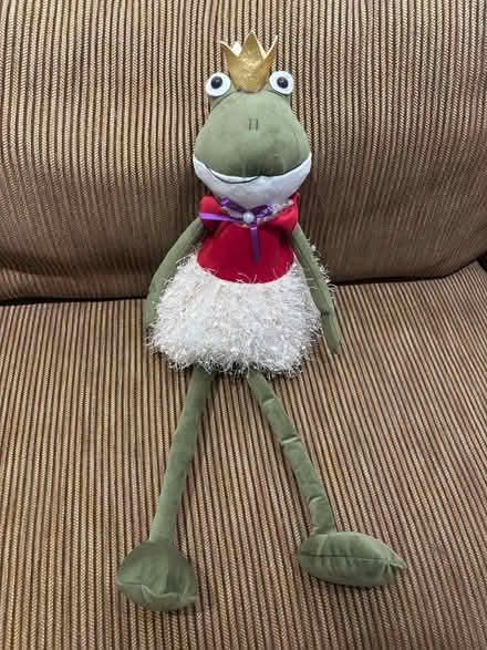 Photo of free Green Frog Prince toy (Southern Sunnyvale) #1