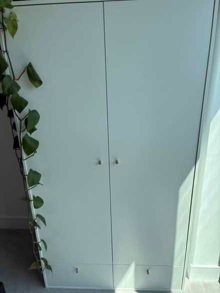 Photo of free Spacious white wardrobe (Elephant Park SE17) #2