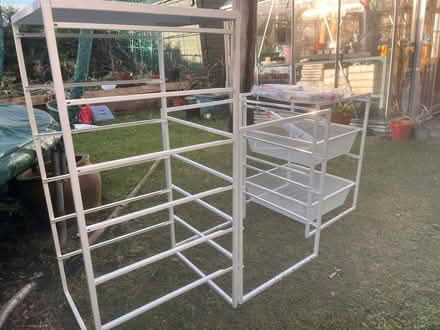 Photo of free Ikea Jonaxel storage frames (2 sizes + 2 drawers) (Torbrex FK7) #1