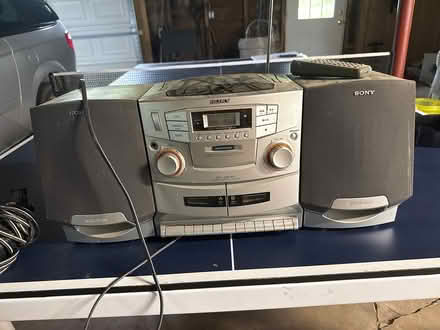 Photo of free Sony boombox (Clear Lake) #1