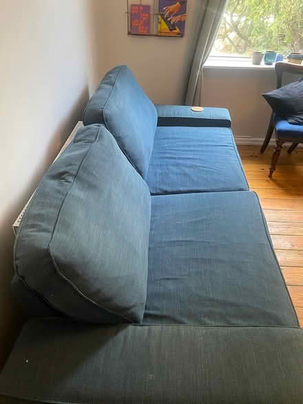 Photo of free Navy ikea sofa (Near dundrum) #3
