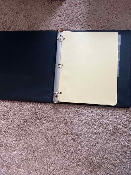 Photo of free 1 inch 3 ring binder (S Section) #2