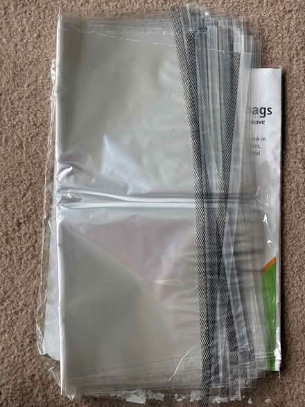 Photo of free 20 Microwave steam bags (Great Boughton CH3) #3