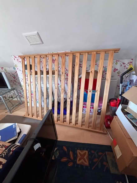 Photo of free Wood frame double bed (Wallasey CH45) #2