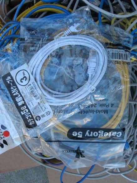 Photo of free Various CAT 5e networking cables (castro valley) #2