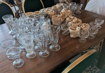 Photo of free Sundae and sherbet glasses (San Mateo/Zuni) #1