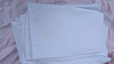 Photo of free White Trevira (polyester) fabric (Gorse Hill GU22) #1