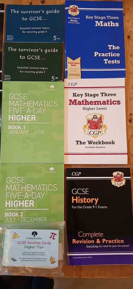 Photo of free GCSE revision guides (Harrogate HG2) #2