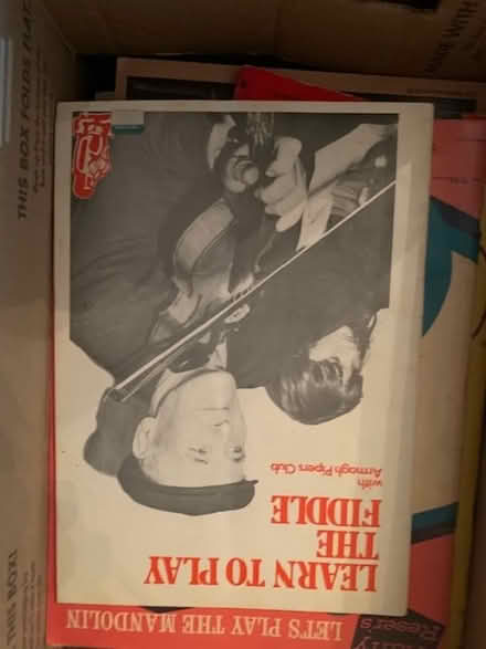Photo of free Box of music books (Oakland Piedmont Ave) #2