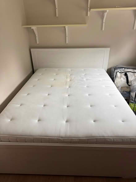 Photo of free Double Mattress and bedframe (Shankill) #1
