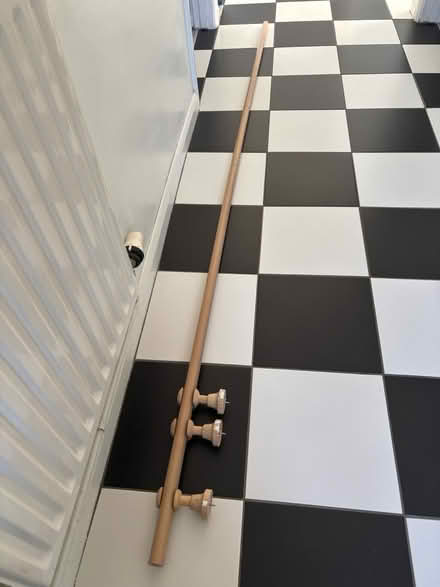 Photo of free Wooden Curtain Pole (Datchworth SG3) #1