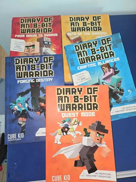 Photo of free 5 8-Bit Warrior books (Maple Leaf / Northgate) #1