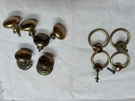 Photo of free brass knobs & ring-handles (Dublin 4) #1