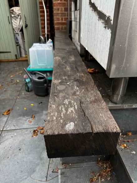 Photo of free Wooden sleeper, slightly warped (Fortis Green N2) #1