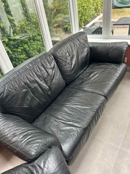 Photo of free 3 piece leather suite (Dublin 15) #4