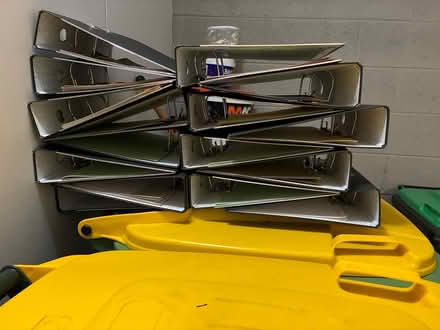 Photo of free 16 Lever arch folders (Thornbury, just off High St.) #2