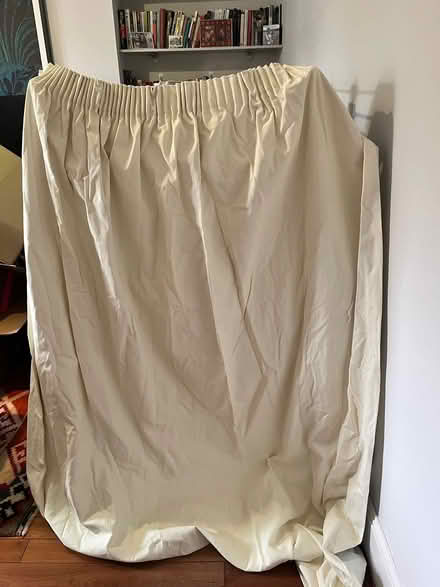 Photo of free Set of white blackout curtains (Farnaby Rd) #1