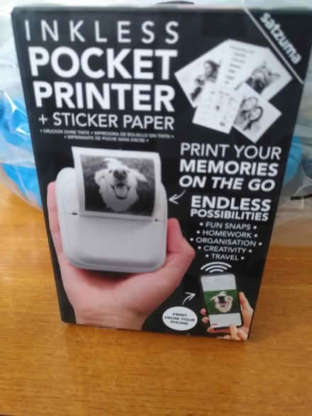 Photo of free Inkless pocket printer (Upper Arncott OX25) #1