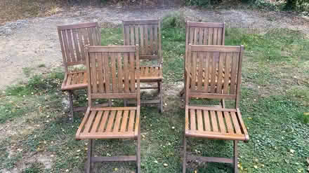 Photo of free Garden table and chairs (Mill Lane crowborough TN6) #2