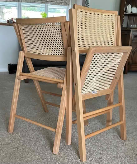 Photo of free 2 X folding Chairs (Llanbister Road LD1) #3