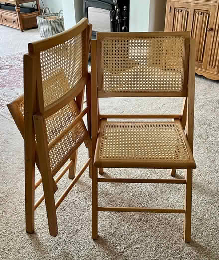 Photo of free 2 X folding Chairs (Llanbister Road LD1) #1