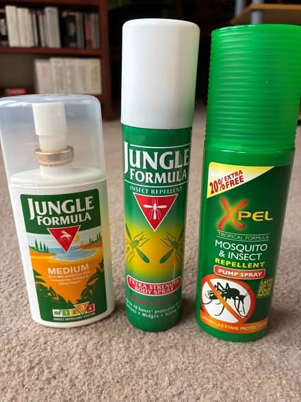 Photo of free Insect repellant sprays (Great Boughton CH3) #1