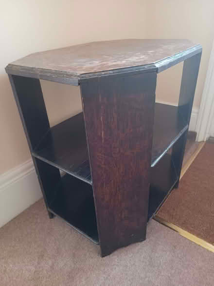 Photo of free Wooden Unit with Octagonal top (Hatton Park area NN8) #2