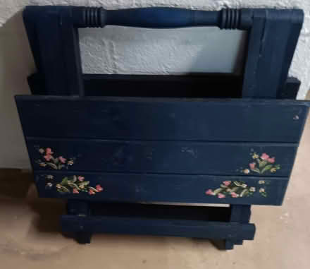 Photo of free small, foldable wood table (Falls Church) #2
