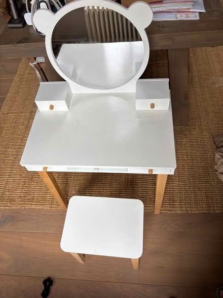 Photo of free Small kids dressing table & stool (Barrington CB22) #1