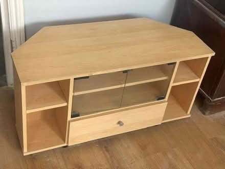 Photo of free Wooden tv stand (Willesden Green NW2) #1