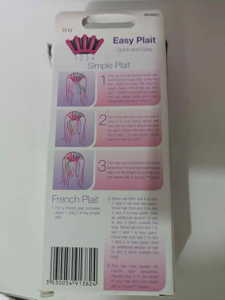 Photo of free French Plait Tool (Mums ME14) #3