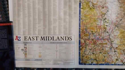 Photo of free Large wall map of East Midlands (West Marina TN38) #2