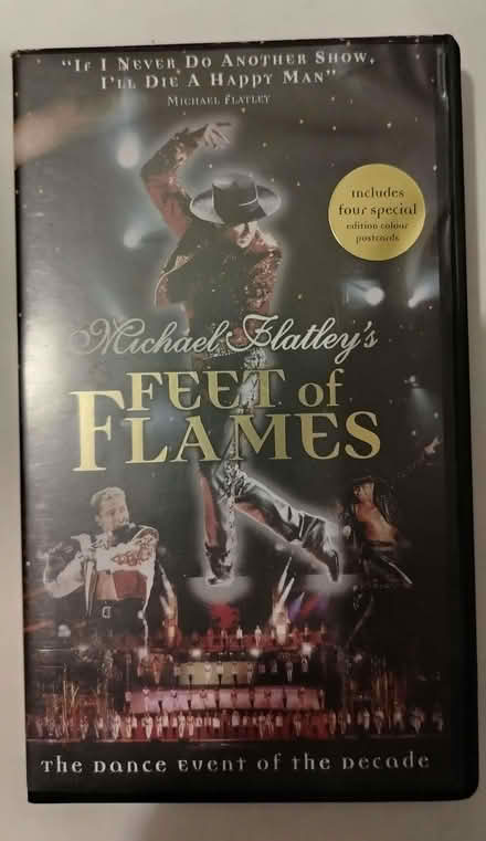 Photo of free VHS video Michael Flatley's Feet of Flames (Witham CM8) #1