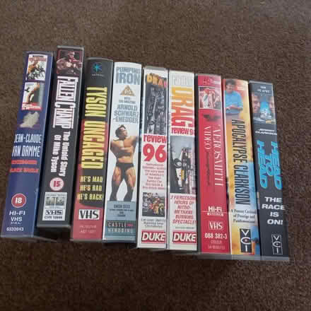 Photo of free Vhs videos (Great Baddow Cm2 7at) #1