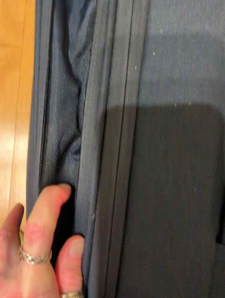 Photo of free dark blue suitcase (Eastcote HA5) #1