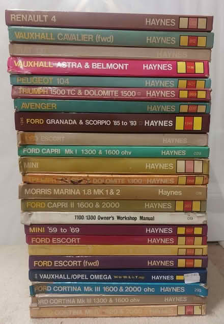 Photo of free Haynes manuals (Lawns SN3) #1