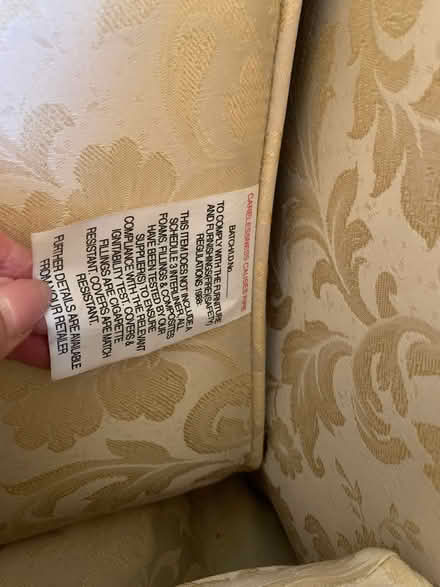 Photo of free 3/4 seater sofa (The Grove WS13) #2
