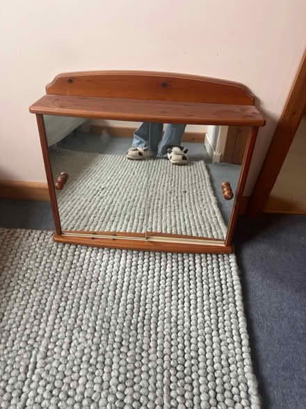 Photo of free Mirrored bathroom cabinet (SG4 Codicote) #4