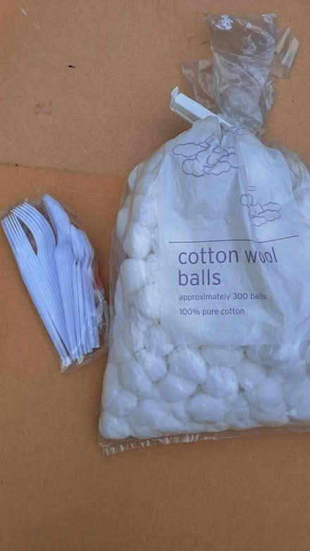Photo of free Cotton wool balls + New J cloths + (Hatfield AL10) #2